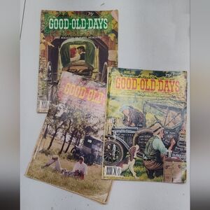 Vintage Good Old Days Magazines 1981 Set Of 3